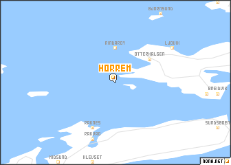 map of Horrem