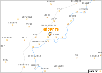 map of Horrock