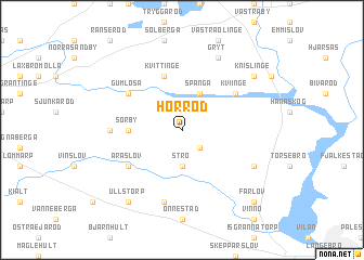 map of Hörröd