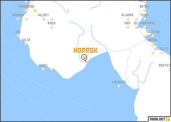 map of Horrok
