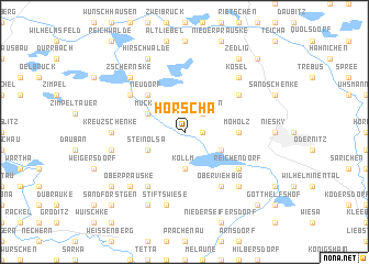 map of Horscha