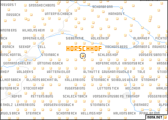 map of Hörschhof