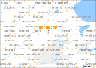 map of Horsdorf