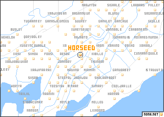 map of Horseed