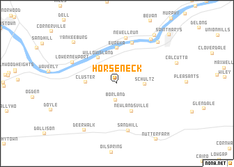 map of Horseneck