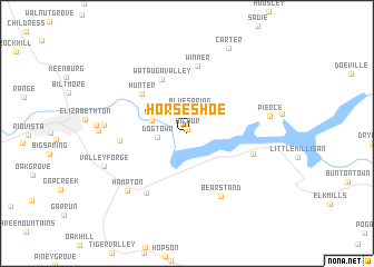 map of Horseshoe