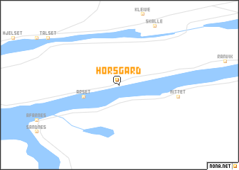 map of Horsgard