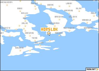 map of Horslök