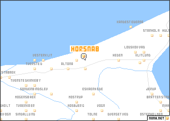 map of Horsnab