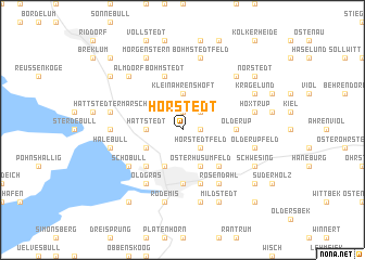 map of Horstedt