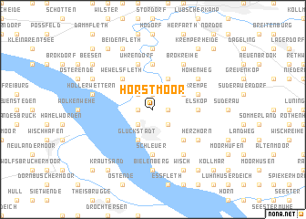 map of Horstmoor