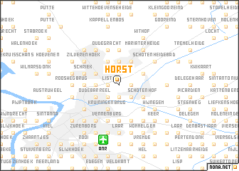 map of Horst