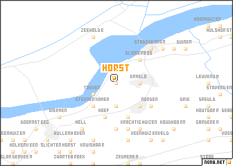 map of Horst