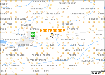 map of Hörtendorf