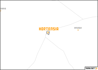 map of Hortensia