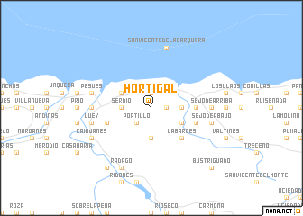 map of Hortigal