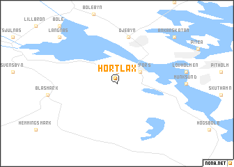 map of Hortlax
