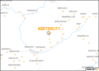 map of Horton City