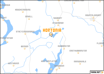 map of Hortonia