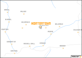 map of Horton Town