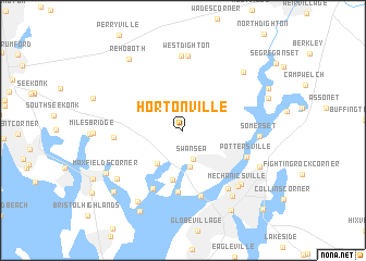 map of Hortonville