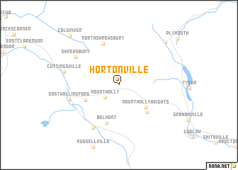 map of Hortonville