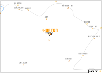 map of Horton