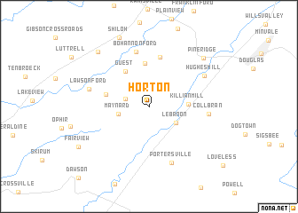 map of Horton