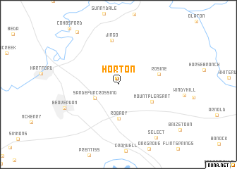 map of Horton