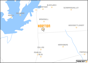 map of Horton