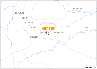 map of Horton
