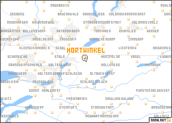 map of Hortwinkel