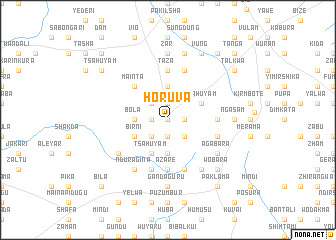 map of Horuva