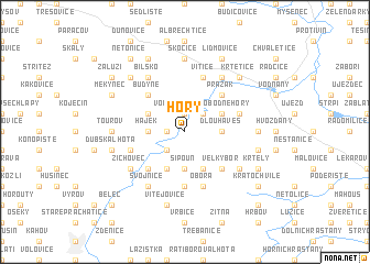 map of Hory