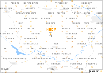 map of Hory