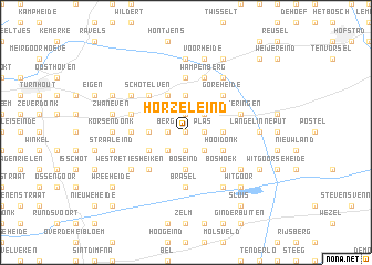 map of Horzeleind