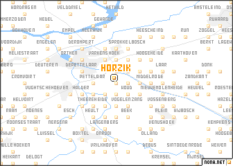 map of Horzik