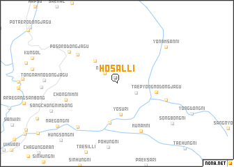 map of Hosal-li