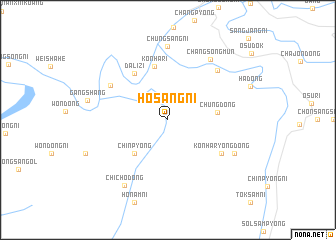 map of Hosang-ni