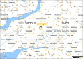 map of Hosan