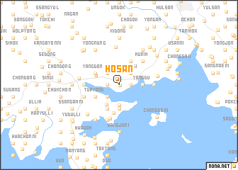 map of Hosan