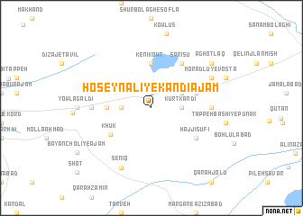 map of Ḩoseyn‘alī-ye Kandī ‘Ajam