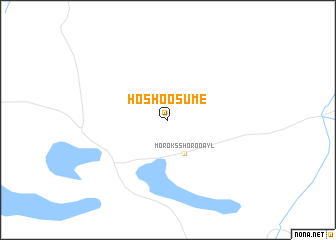 map of Höshöö Süme