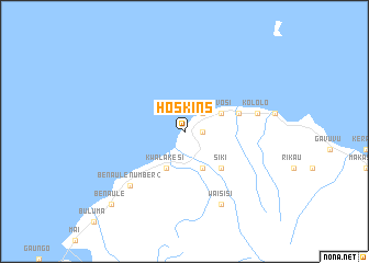 map of Hoskins