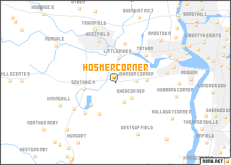 map of Hosmer Corner