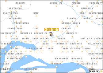 map of Hosnan
