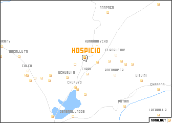 map of Hospicio