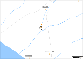 map of Hospicio