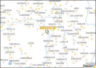 map of Hospicio