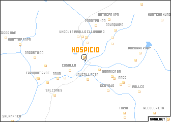 map of Hospicio